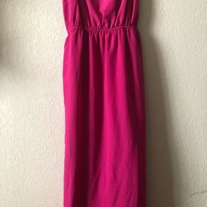 Pink maxi dress
